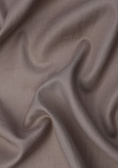 Italy Albini Selvage Plain Cotton Fabric - M Brown