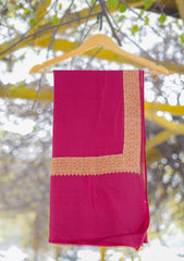 Pashmina Emboridered Shawl D - 64C - Maroon