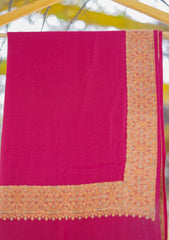 Pashmina Emboridered Shawl D - 64C - Maroon
