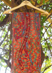 Pashmina Ari Work Shawl D - 98 - Multi
