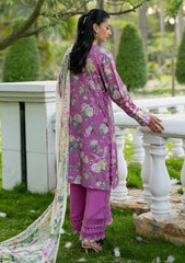 Lawn - Elaf Premium - Signature Embroidered 26 - Vol II - ESG#07B - KIARA