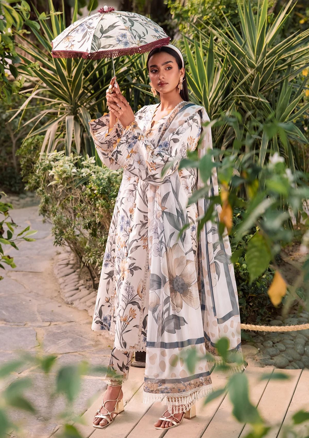 Lawn Collection - Alizeh - Sheen - Volume 2 - ALS24#16 - GARDENIA