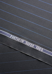 Drapers Vitale Pantheon Super 130's Wool Fabric - Navy
