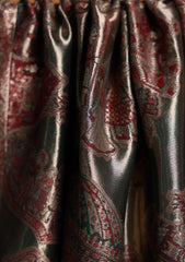 Pashmina Zari Jamawar Shawl D#13 - Green