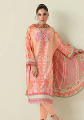 Lawn - Roheenaz - Rosette Unstitched 26 - RUNSS25#65B - WARM HORIZON