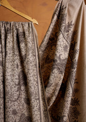 Pashmina Embroidered Jaaldar Shawl D#16 - Skin 3