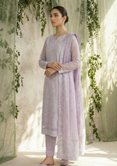 Formals - Riwaj - Fancy Bamber Chiffon - 2 Pcs Suit - CBD#2893 - Lilac