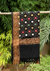 Embroidered Wool Shawl  D - 37