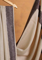 Pashmina Embroidered Border Shawl D#03 - Skin 1