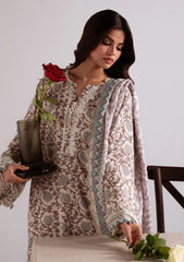 Winter - Cross Stitch - Linen Unstitched 25 - LIN#106 - IZNIK BLOOM