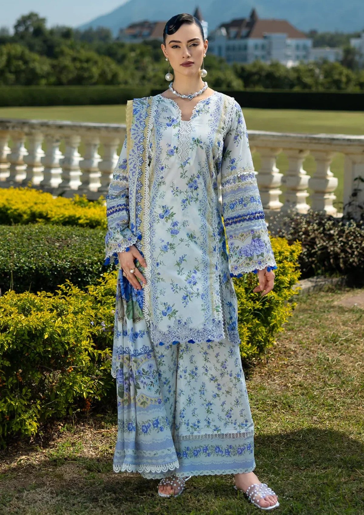 Lawn - Elaf Premium - Prints 25 - EPE-07B - ELIZABETH