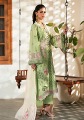 Lawn - Naqsh - Chikankari Festive 26 - D#00204 - Green Peace