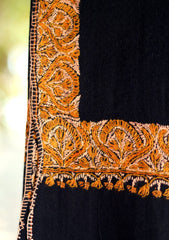 Pashmina Kashmiri Work Shawl D - 23 - N Blue