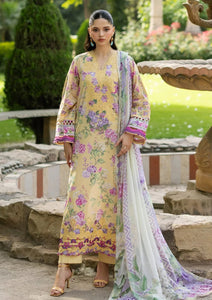 Lawn - Elaf Premium - Signature Embroidered 26 - Vol II - ESG#07A - STELLA