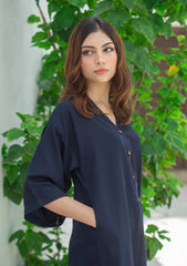 Pret Collection - Zauk - Two Piece - ZP24#19 - Navy Blue