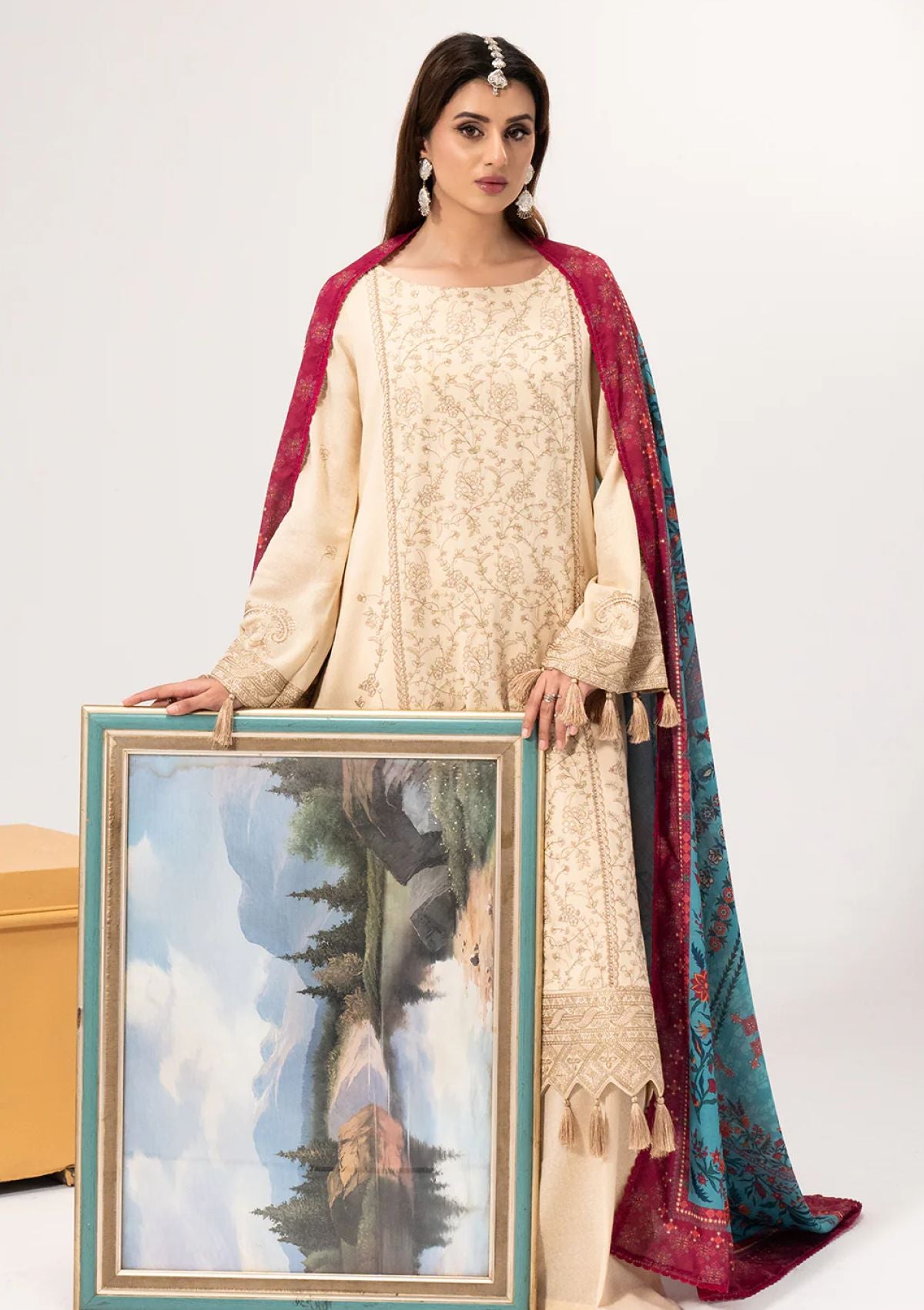 Winter Collection - Saad Shaikh - Luminaa - Alabaster