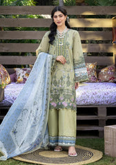 Lawn - Elaf Premium - Chikankari Prints 26 - ERC-8B - MENAH