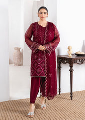 Pret Collection - Fozia Khalid - Rang Mahal Eid Festive - FRM25#02 - Ruby