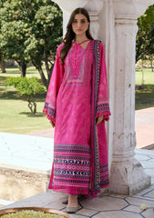 Lawn - Kahf Premium - Aangan Chiffon Prints 26 - KPS#04B - GULNAR