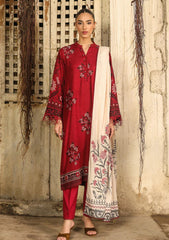 Winter - Sahar - Viscose/Winter - Unstitched 25 - AW2-25-08 - Eternal Rose