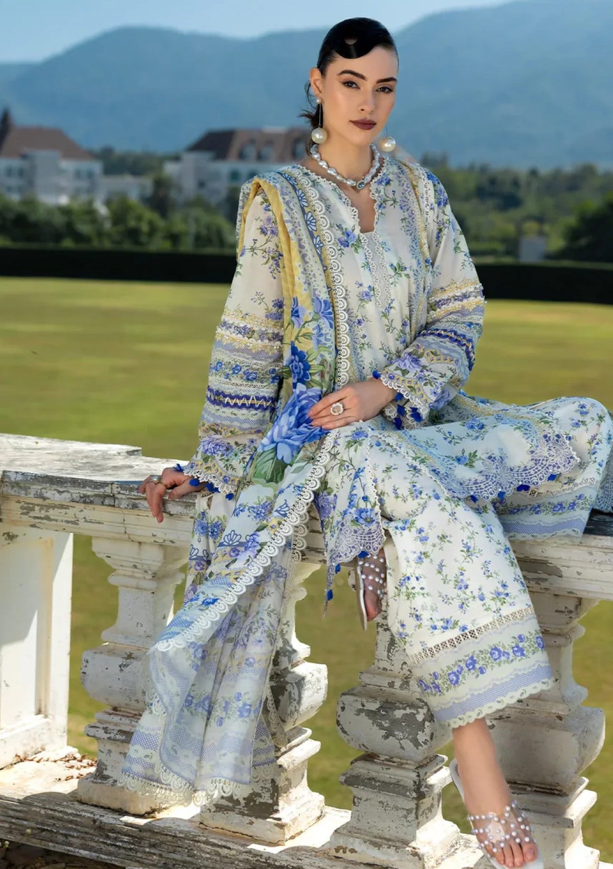 Lawn - Elaf Premium - Prints 25 - EPE-07B - ELIZABETH