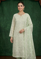 Formals - Riwaj - Fancy Net - 2 Pcs Suit - CND#03 - A Green