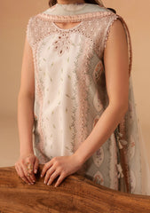 Lawn - Afrozeh - Haze - Summer Edit 26 - Sunnival Ivory