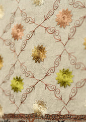 Embroidered Wool Shawl  D - 39