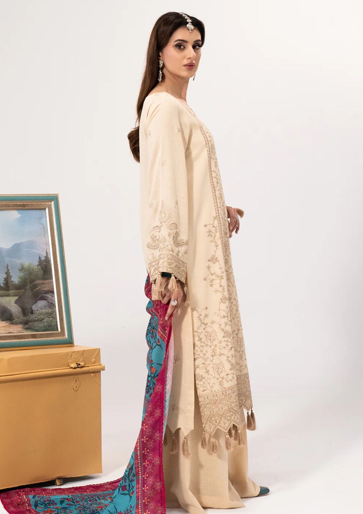 Winter Collection - Saad Shaikh - Luminaa - Alabaster