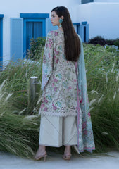 Lawn - Elaf Premium - Santorini Prints 26 - EPN#08B - FAIRYTALE