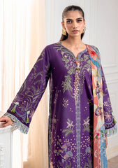 Winter - Roheenaz - Aezel - Embroidered Cambric - RC25#01 B - Emaan