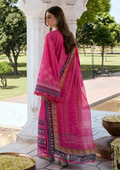Lawn - Kahf Premium - Aangan Chiffon Prints 26 - KPS#04B - GULNAR