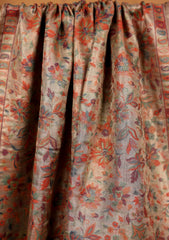 Pashmina Zari Jamawar Shawl D#15 - Skin