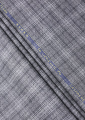 Ermenegildo Zegna 14 Mil Mil Wool, Silk & Cashmere 230 GR - Charcoal