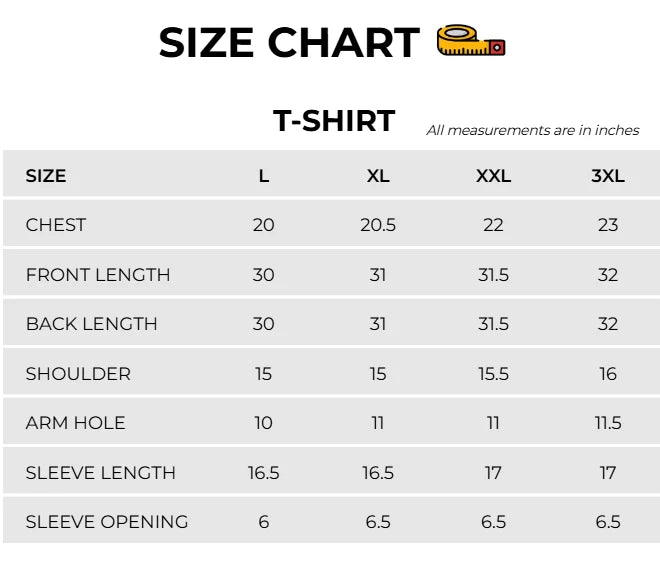Size Chart Image