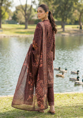 Lawn - Rubaaiyat - R Prints 26 - Volume 2 - RP2#04 - Chocolate