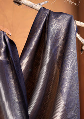 Silk Zari Jamawar Shawl D#45 - Purple