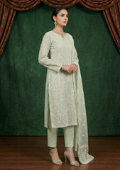 Formals - Riwaj - Fancy Net - 2 Pcs Suit - CND#03 - A Green