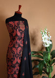 Winter Collection - Riwaj - Pashmina Embroidered Suit - Volume II - D#06 (B)