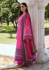 Lawn - Kahf Premium - Aangan Chiffon Prints 26 - KPS#04B - GULNAR