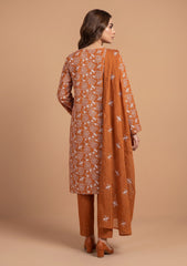 Winter - Rubaaiyat - Pashmina Embroidered 26 - D#05 - Rust