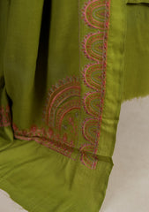 Winter - Riwaj - Pashmina Embroidered Suit - Edit 25 - D#57 - P Green