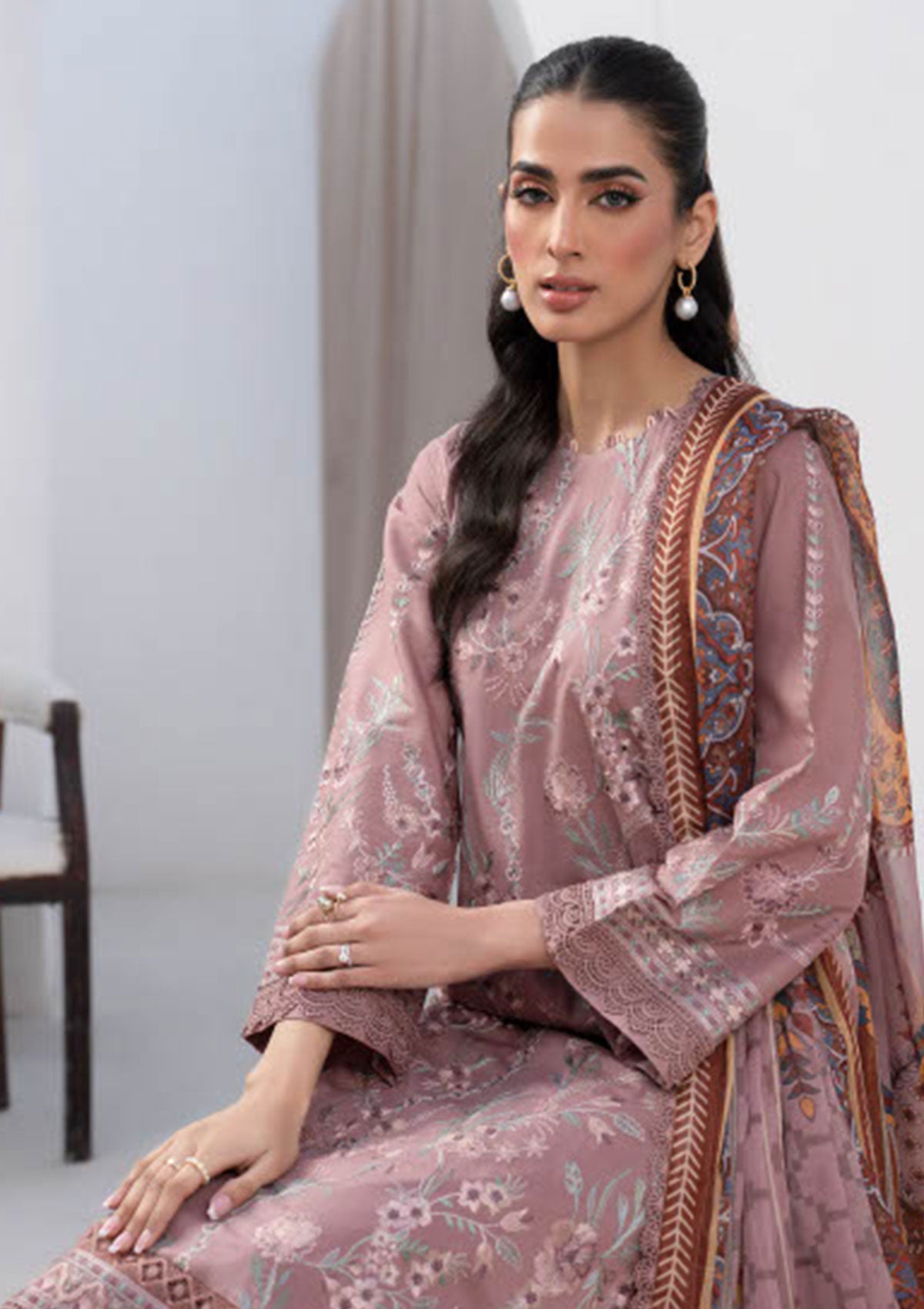 Lawn Collection - Zarif - Eid Lawn - ZEL24#05 - FLORINA