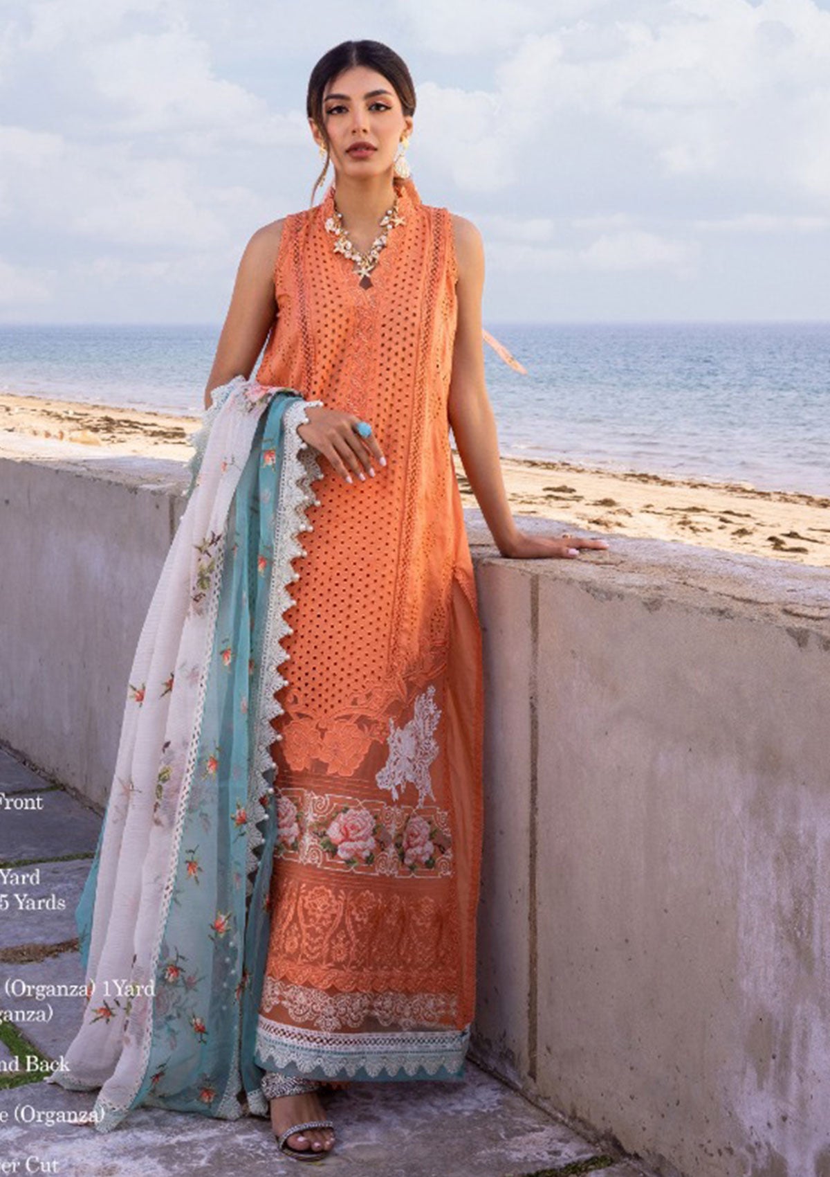 Lawn Collection - Saira Rizwan - Luxury Lawn - SLL24#04 - MABE