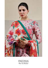 Lawn Collection - Hussain Rehar - Factory No 21 - Paeonia