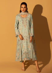 Formals - Aylin - Silk Edit - Unstitched 25 - Blue Mist