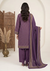 Winter - Rubaaiyat - Bana Dora Linen 26 - D#02 - PURPLE