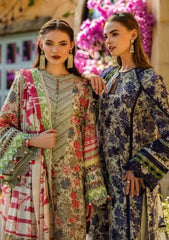 Lawn - Elaf Premium - Print Chikankari 25 - ELK-01B GIARDINO