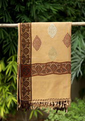 Embroidered Wool Shawl  D - 60