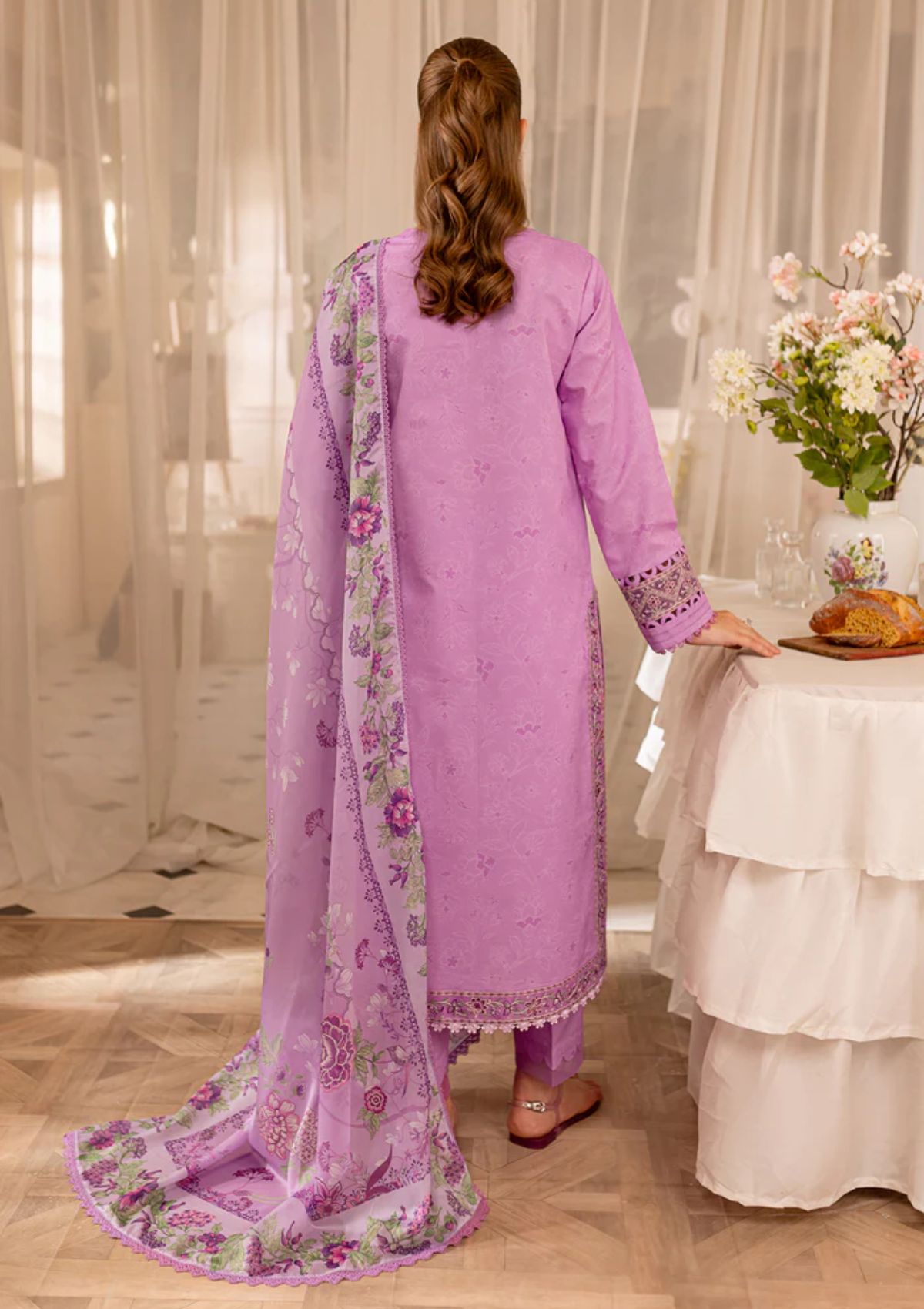 Lawn Collection - Farasha - Seraya - FS24#09 - VOILET